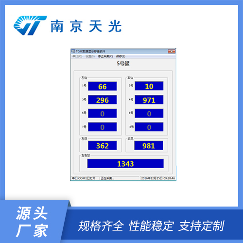 TGJX數(shù)據(jù)顯示儲(chǔ)存軟件